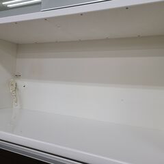 J1553【リユースのサカイ柏店】松田家具　キッチンボード　クオーレ　ダーク　クリーニング済みの画像