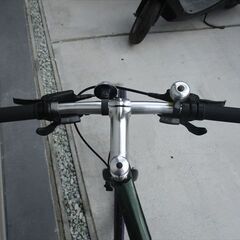 E540★36800円★整備済み クロスバイク中古自転車ジャイアント　エスケープR3DISC 【フォレストグリーン　50㎝】の画像