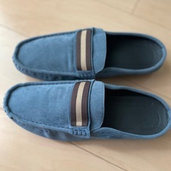【新品未使用】メンズ スリッポンローファーシューズの画像