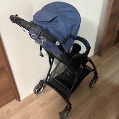 ベビーカー　ピジョン  ビングル　 BB0　デニム　B型　軽量　の画像