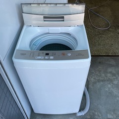 AQUA 縦型洗濯機 AQW-S4M(W) 4.5kg 2022年