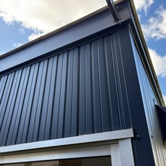 【断熱材・新品エアコン付き】プレハブ小屋　事務所・倉庫・作業場にの画像