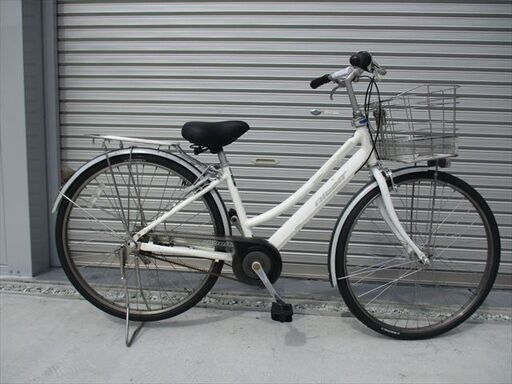E546★限定特価　整備済み★ブリヂストン　アルベルト★ 中古自転車 【　26インチ　白　 】
