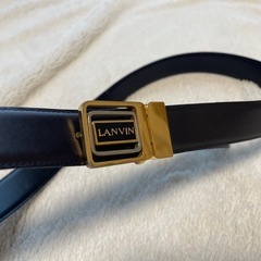 LANVIN ランバン メンズ　ベルトの画像