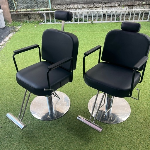 ビューティガレージ　サロンチェア　HD-178S 2脚セット　スタイリングチェア/フェイシャルチェア　美容院　美容室　理容室