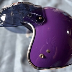 ジェットヘルメット　シールド開閉可
の画像