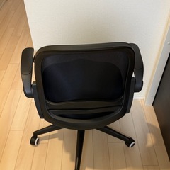 【Hbada】デスクチェア ブラックの画像