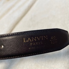 LANVIN ランバン メンズ　ベルトの画像