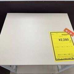 J3035　【リユースのサカイ柏店】　キッチンラック　収納棚　ホワイト　キャスター付の画像