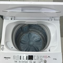 ★リユースのサカイ千葉中央店★ Hisense 洗濯機 5.5ｋｇ 20年製 動作確認／クリーニング済み TC4803の画像