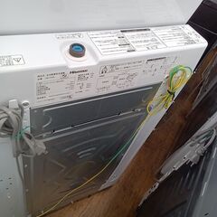 ★リユースのサカイ水戸店★ Hisense 洗濯機 5.5ｋｇ 24年製 動作確認／クリーニング済み MT5625の画像