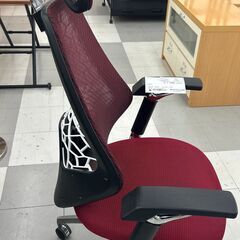 ★リユースのサカイ千葉中央店★  オフィスチェア  H129×D64×W68 クリーニング済み TC4807の画像