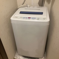 【無料】AQUA 6kg洗濯機 AOW-S601（2012年製）動作良好・一人暮らし使用✨の画像