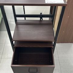 ★リユースのサカイ千葉中央店★  収納棚 ブラウン H100×D40×W56 クリーニング済み TC4811の画像
