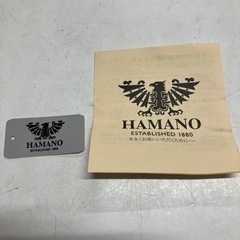 2510-003 HAMANO ビジネストートバッグ 牛革製 中古の画像