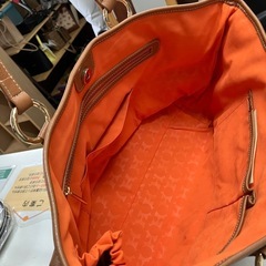 2510-003 HAMANO ビジネストートバッグ 牛革製 中古の画像