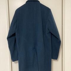 MONO-MART テックウールシャギーメルトン バルカラーステンカラーコートの画像