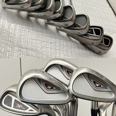 ij5442HI TaylorMade テーラーメイド R580 RBZ Gauge Design Tera ゴルフクラブ セット 右利き用 アイアン 5-PAS ドライバー バッグ付の画像