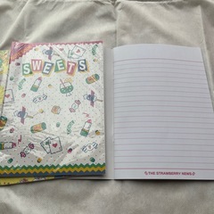 決まりました！　いちご新聞　付録（ノート3冊）の画像
