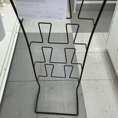 ★リユースのサカイ千葉中央店★  スリッパ立て ブラウン H77×D19×W27 クリーニング済み TC4816の画像