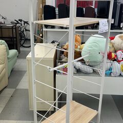 ★リユースのサカイ千葉中央店★  ハンガーラック ブラウン H182×D40×W61 クリーニング済み TC4817の画像