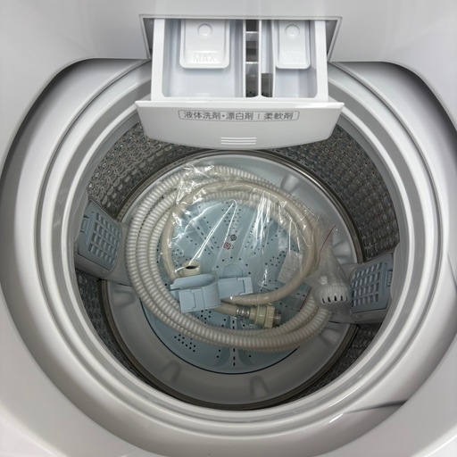 未使用品⭐️AQUA⭐️ 全自動洗濯機 2025年 7.0Kg 大阪市近郊配送無料