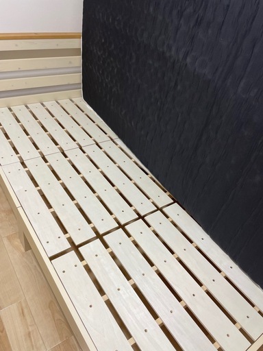 美品❗️ お値下げしました❗️シングルベッドフレーム、マットレスセット
