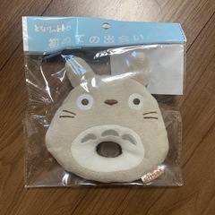 【2点セット】となりのトトロ　ガラガラ　大トトロ　スタイ大トトロ　ベビー用品の画像