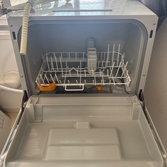 パナソニック Panasonic 食器洗い乾燥機 プチ食洗 3人用 ホワイト NP-TCR4-Wの画像
