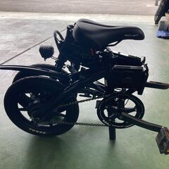 RICHBIT CITY ASSIST リッチビット 電動アシスト自転車 折りたたみ 14インチ 公道走行可能 軽量 免許不要 未整備 現状車 F340の画像