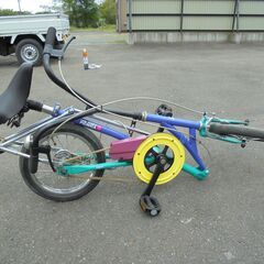 ブリヂストン　折りたたみ自転車の画像