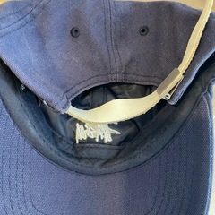 【最終値下げ】 stussy(ステューシー)キャップネイビー の画像