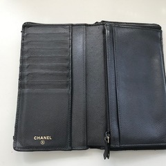 CHANEL シャネル レザー 長財布 ユニセックスの画像