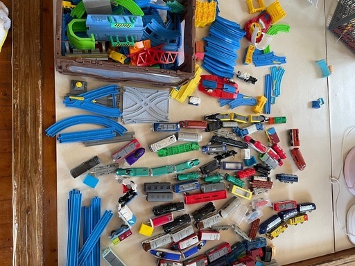 値下げしました。レアプラレール　レール付き