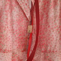 ピンク花柄ワンピース。3万しました。の画像