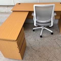 ✨ ニトリ システムデスク＋オフィスチェア セット  💻 在宅ワーク・勉強机に最適 🚚 配達可能 の画像