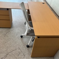 ✨ ニトリ システムデスク＋オフィスチェア セット  💻 在宅ワーク・勉強机に最適 🚚 配達可能 の画像
