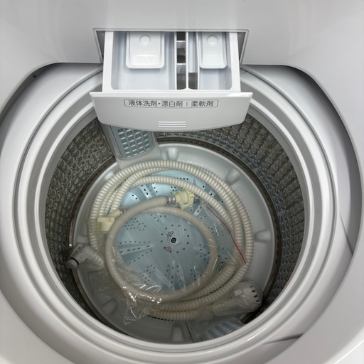 未使用品⭐️AQUA⭐️ 全自動洗濯機 2025年 7.0Kg 大阪市近郊配送無料