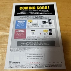 ボーダフォンケータイ着せ替えパンフレット　シャープ　北斗の拳　V501SHの画像