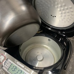 【象印炊飯器】【3合炊き】2021年製★クリーニング済み/6ヶ月保証付き【管理番号10110】五の画像