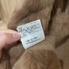 VICKY リアルファーコートの画像