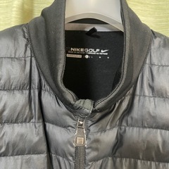Nike Golf ナイキゴルフ　メンズ 中綿ベスト AEROLOFT サイズL ブラック 黒 NIKE ナイキ ゴルフ ダウンの画像