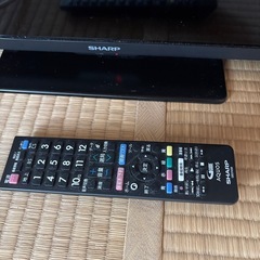 【受け渡し予定の方決定】【ジャンク】シャープ　液晶テレビ　2022年製の画像