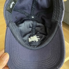 【最終値下げ】 stussy(ステューシー)キャップネイビー の画像