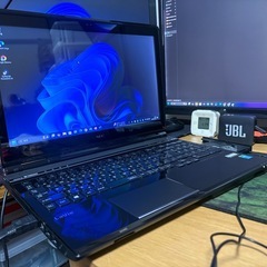ノートパソコン NEC LaVie Windows11 24H2 CPU i7-4700MQ メモリ8GB SSD 256GB+HDD 1TB Office2021 Blu-ray タッチパネル BIOSアップデート済みの画像