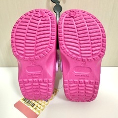 未使用 タグ付　キッズ 子供 サンダル 14 15 ピンク　女の子 EVA プール 水遊び つっかけ の画像