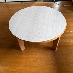 丸型こたつこたつの画像