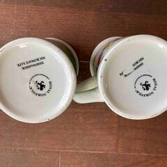 イギリス　キッチン雑貨　ROYAL NORFOLK　マグカップ　2個の画像