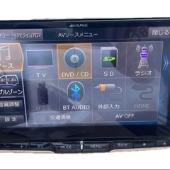 アルパイン ナビ EX10Z ビッグX ヴェルファイア アルファード20系の画像