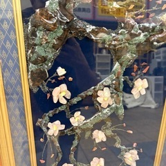 貴石絵　額縁　幅120×46の画像